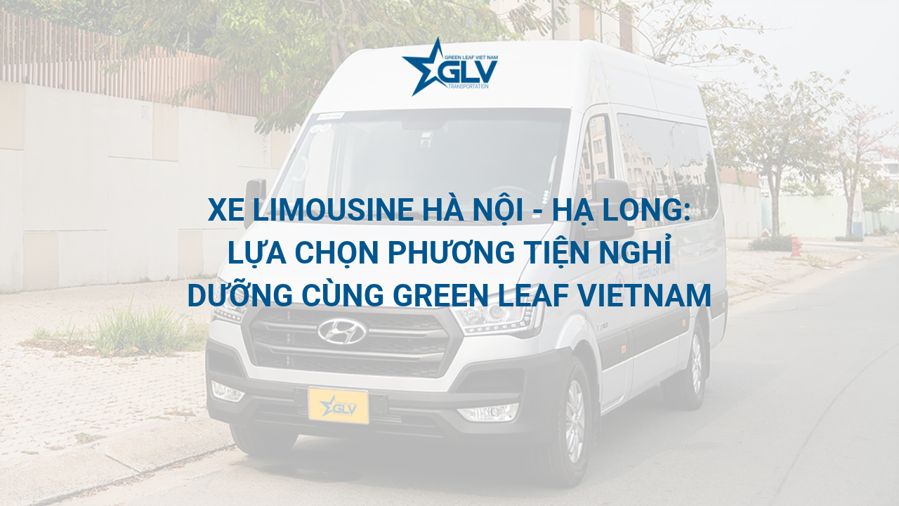 Xe limousine Hà Nội - Hạ Long: Lựa chọn phương tiện nghỉ dưỡng cùng GLV