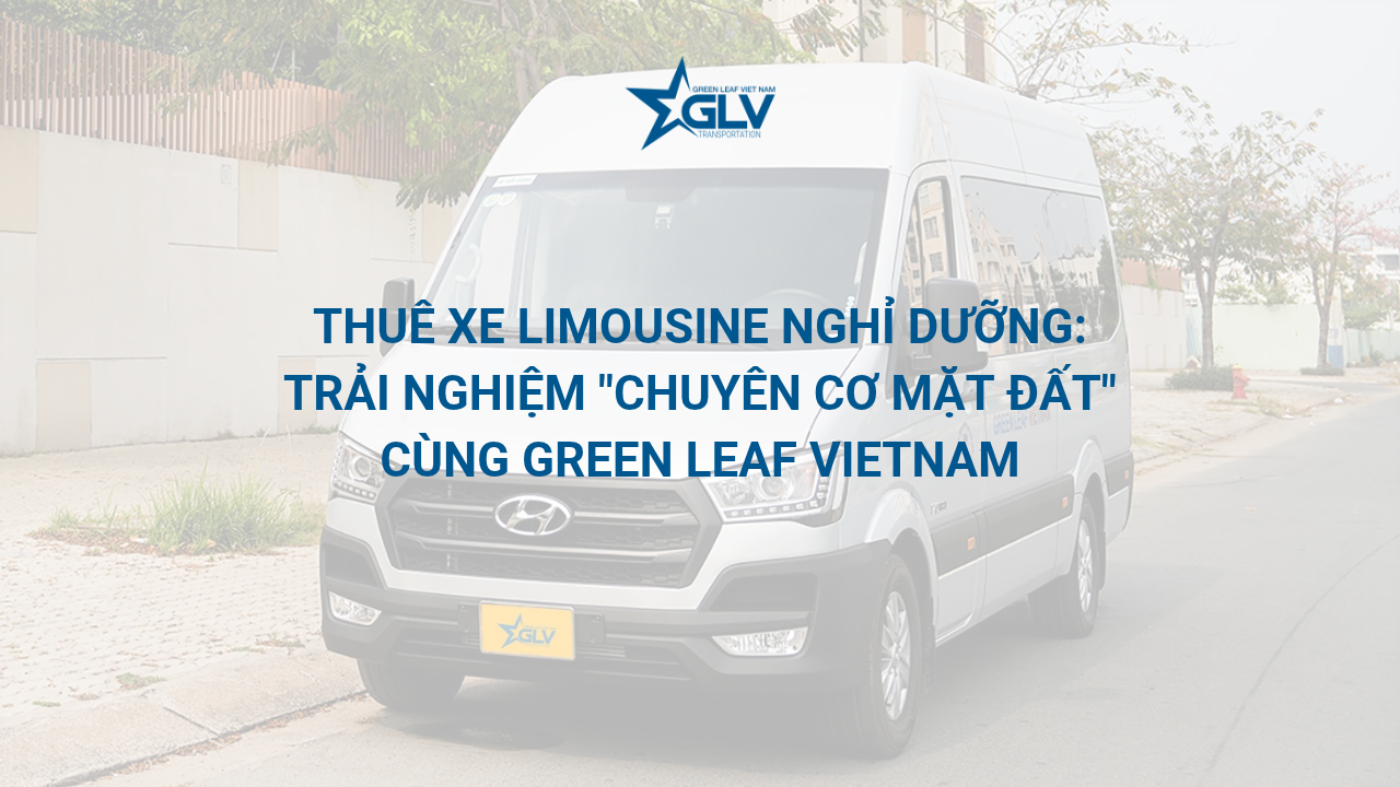 Thuê xe limousine nghỉ dưỡng: Trải nghiệm 